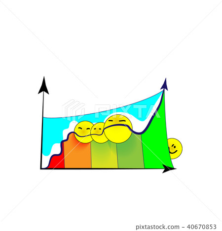 Bar Chart Vector Icon. 40670853