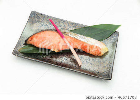 Pickled salmon 40671708