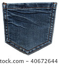 Back jeans pocket 40672644