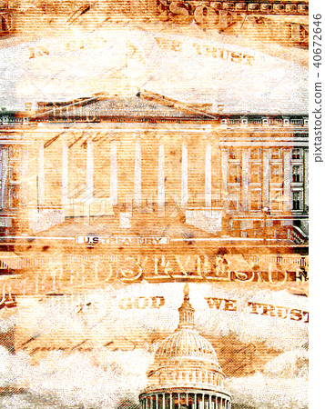 Abstract US dollar 40672646
