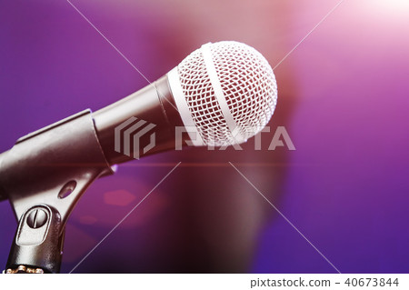 close up photo of microphone at the boom 40673844