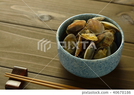 Steamed bamboo clam Steamed bamboo clam 40678186