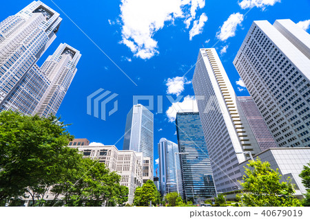 << Tokyo >> Shinjuku subcenter, office district 40679019