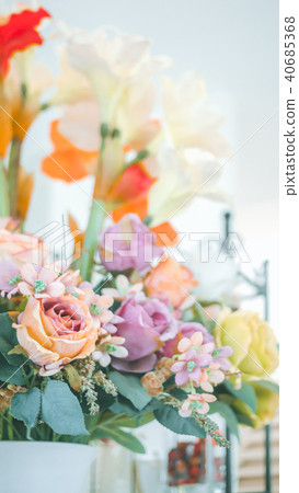 plastic flowers bouquet plastic flowers bouquet 40685368