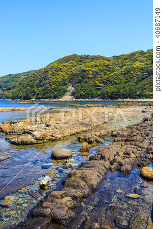 Kuroshima串的沙灘串的哈馬風箏[長崎縣佐世保市] 40687149