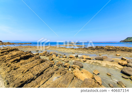 Kuroshima串的沙灘串的哈馬風箏[長崎縣佐世保市] 40687154