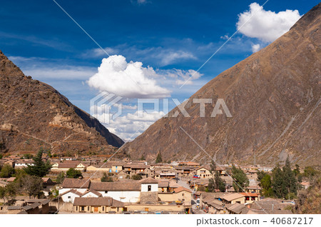 Ollantaytambo Village 40687217