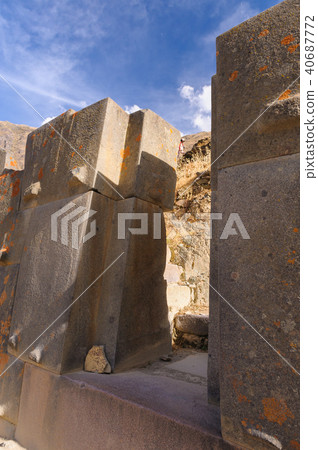Ollantaytambo廢墟的巨石門 40687772