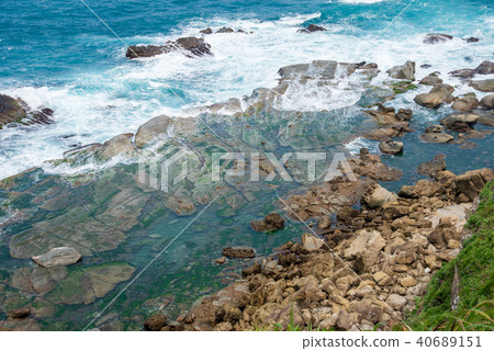 基隆 臺灣 八斗子 海蝕地形 Sea-Eroded Terrain 40689151