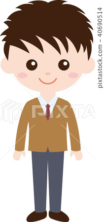 人家庭（男生，中學生和高中生）制服 40690514