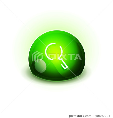 Search magnifyier web button, magnify icon. Modern magnifying glass sign, web site design or mobile Search magnifyier web button, magnify icon. Modern magnifying glass sign, web site design or mobile 40692204