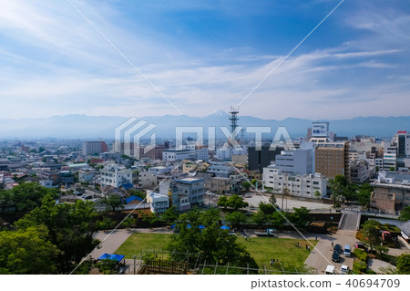 Kofu castle ruins and Kofu city Kofu castle ruins and Kofu city 40694709