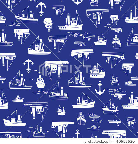 Working ship pattern, 40695620