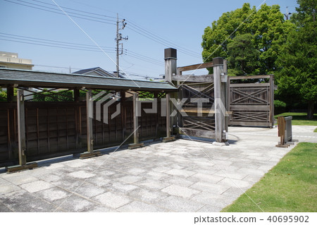 Main gate of Hanada sixth park Main gate of Hanada sixth park 40695902