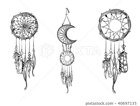 Set Of Hand Drawn Dream Catchers Stock Illustration [40 Best Drawn Dream Catchers Set Of Hand Drawn Dream Catchers Stock Illustration [40 Best Drawn Dream Catchers