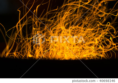 fire and sparks 40698146