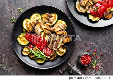 Grilled vegetable salad Grilled vegetable salad 40699291