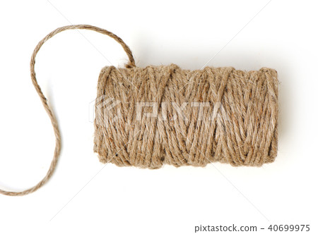 roll of rope isolated on white roll of rope isolated on white 40699975