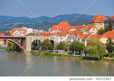 Maribor city view, Slovenia 40701967