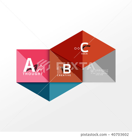 Infographic option banner 40703602