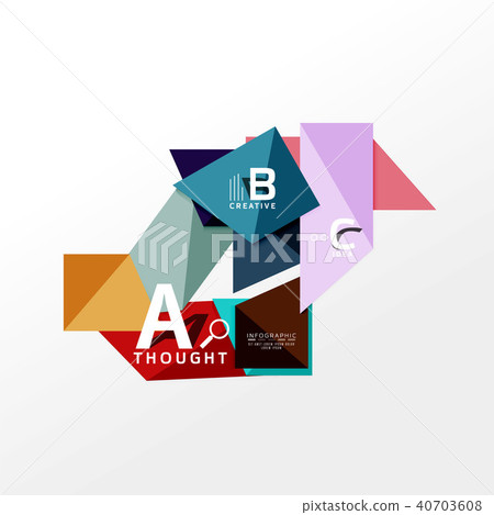 Infographic option banner 40703608