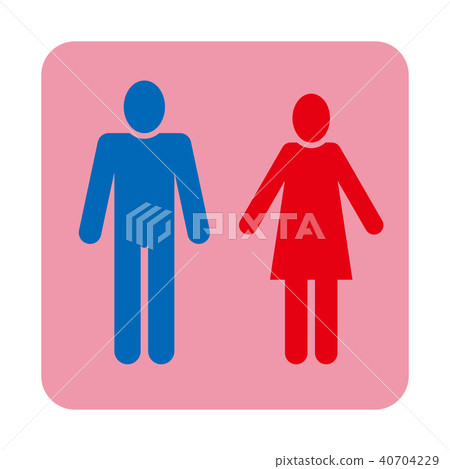 Pictogram men and women - Stock Illustration [40704229] - PIXTA