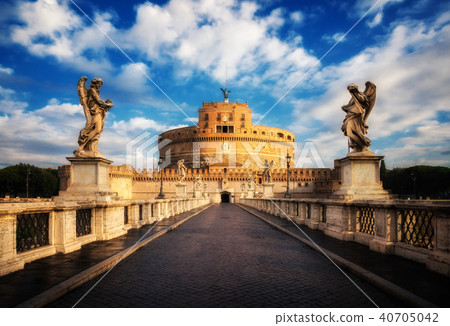 Castel Sant Angelo in Rome , Italy 40705042