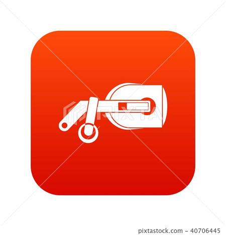 Game reality glasses icon digital red Game reality glasses icon digital red 40706445