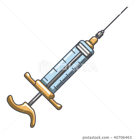 Injector icon, cartoon style Injector icon, cartoon style 40706463