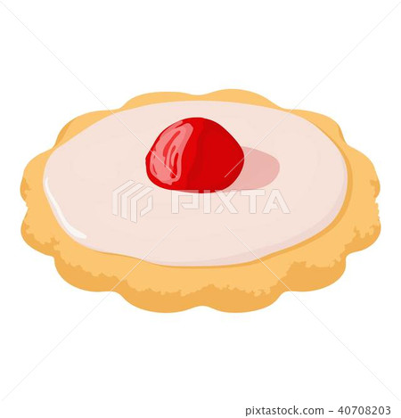 Capcake icon, isometric style 40708203