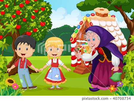 Classic children story Hansel and Gretel Classic children story Hansel and Gretel 40708734