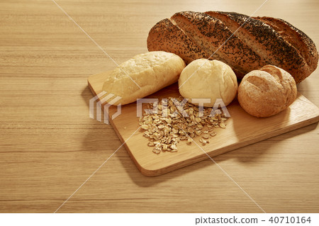 Different bread on the table Different bread on the table 40710164