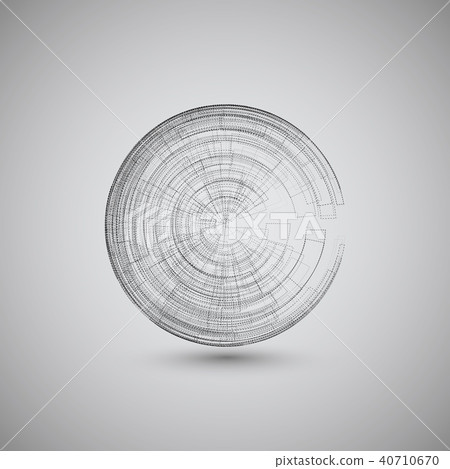 abstract vector object abstract vector object 40710670
