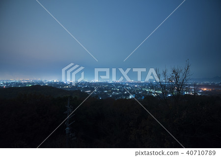 加古川市(兵庫縣加古川市)的夜景 加古川市(兵庫縣加古川市)的夜景 40710789