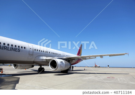 Airplane, Jeju International Airport, Jeju City, Jeju Island 40711184