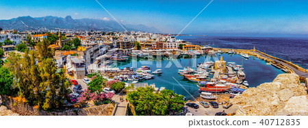 Kyrenia marina in Cyprus Kyrenia marina in Cyprus 40712835