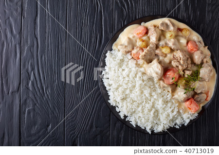 blanquette de veau with white rice 40713019