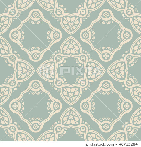 Antique color retro pattern seamless background Antique color retro pattern seamless background 40713284