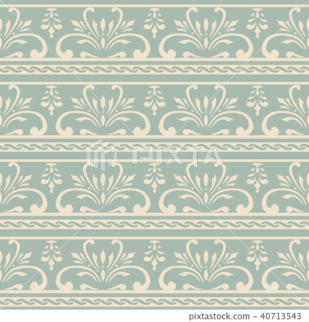 Antique color retro pattern seamless background 40713543