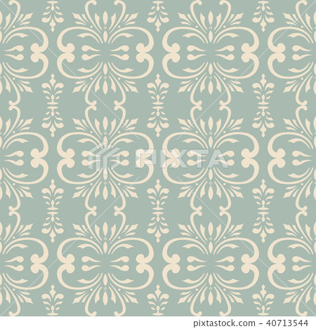 Antique color retro pattern seamless background 40713544