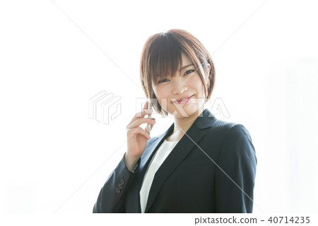 business woman calling business woman calling 40714235