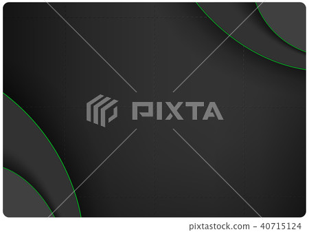 Background with Layers and 3D Green Edges Background with Layers and 3D Green Edges 40715124