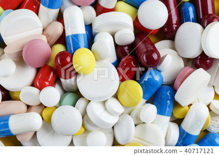 many different pills close up many different pills close up 40717121