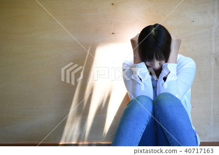 Women's depression depression dark image negative Women's depression depression dark image negative 40717163
