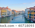 威尼斯·清晨運河格蘭德 40718093