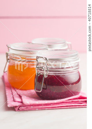 Fruity jam jelly. Fruity jam jelly. 40718814