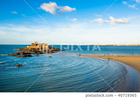 Fort National in Saint-Malo, Brittany, France 40719365