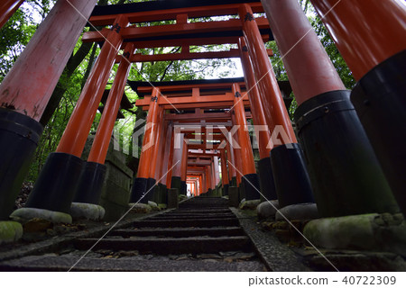 伏見Inari Taisha Inarizan Torii集團 伏見Inari Taisha Inarizan Torii集團 40722309