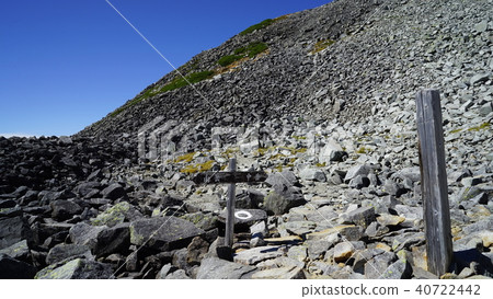 Minamidake and Nakadake signpost Minamidake and Nakadake signpost 40722442