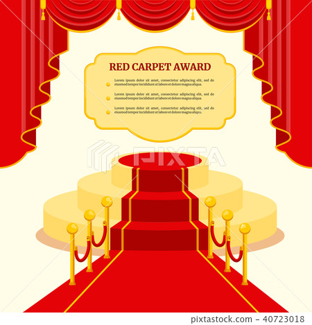 red award carpet 40723018